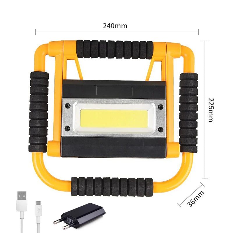 POCKETMAN 20W COB LED Foldable Work Light – 3000LM Spotlight
