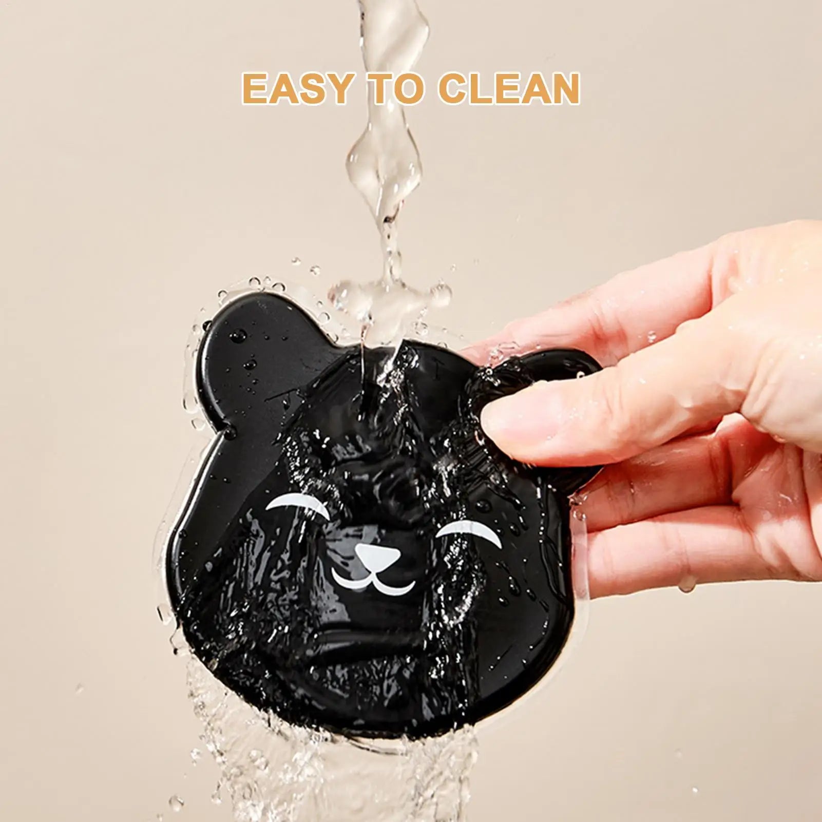 Bear Shape Silicone Lotion & Sunscreen Applicator | Reusable Sunscreen Applicator Zpaxo
