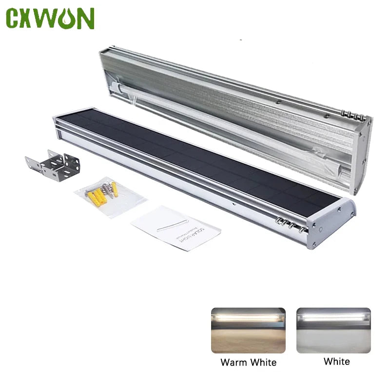 Solar LED Wall Lamp Waterproof Billboard Lights Aluminum 12000mAh Zpaxo