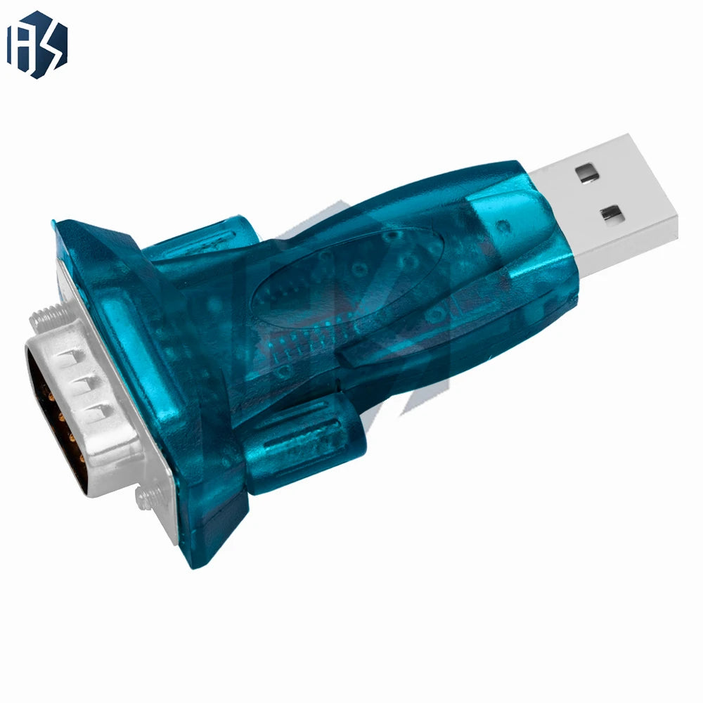 HL-340 USB RS-232 DB9 Serial Port Adapter 9-Pin COM Converter Legacy Zpaxo
