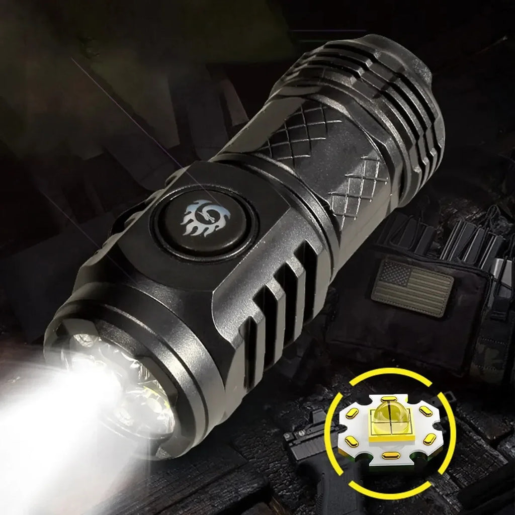 ESMARTER Mini 3-LED Flashlight | Type-C Rechargeable 800 Lumen