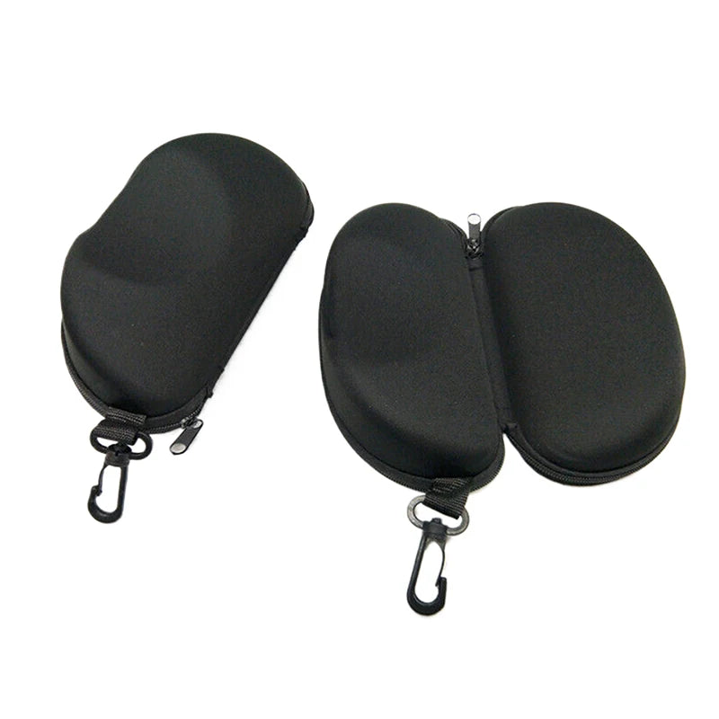 EVA Zipper Sunglasses Case with Hook – Shockproof Eyewear Pouch