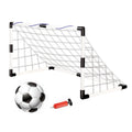 Mini Football Goal with Pump & Ball Football Goal Sports Toy Indoor Outdoor Kids Soccer Goal Football Sport Accessories Zpaxo Door ball set