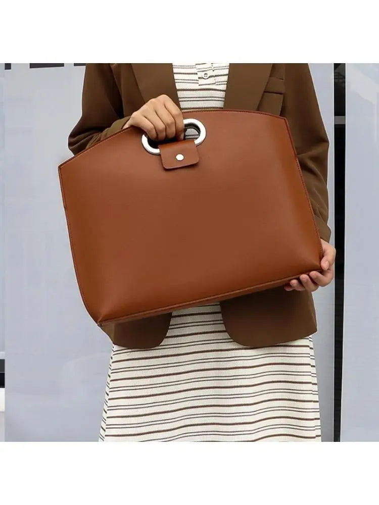 652F Laptop Bag Women 13 3 Work Professional Computer Briefcases Zpaxo