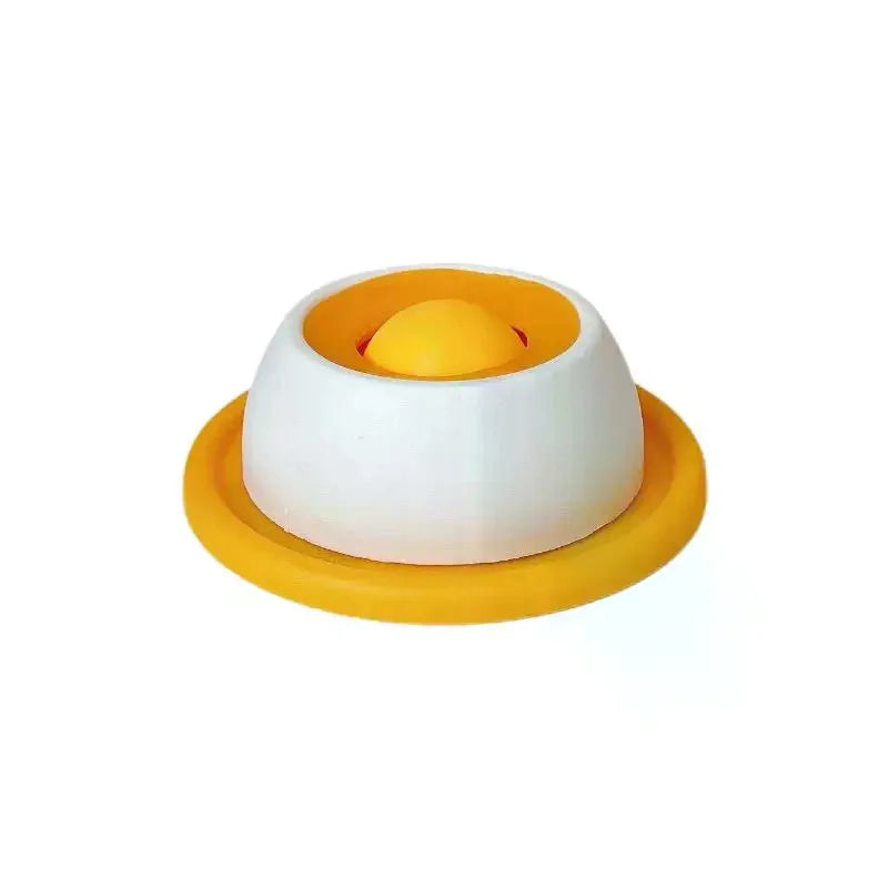 Pet Lick Mat Yogurt Licking Plate Slow Feeder Dogs Cats Interactive Zpaxo