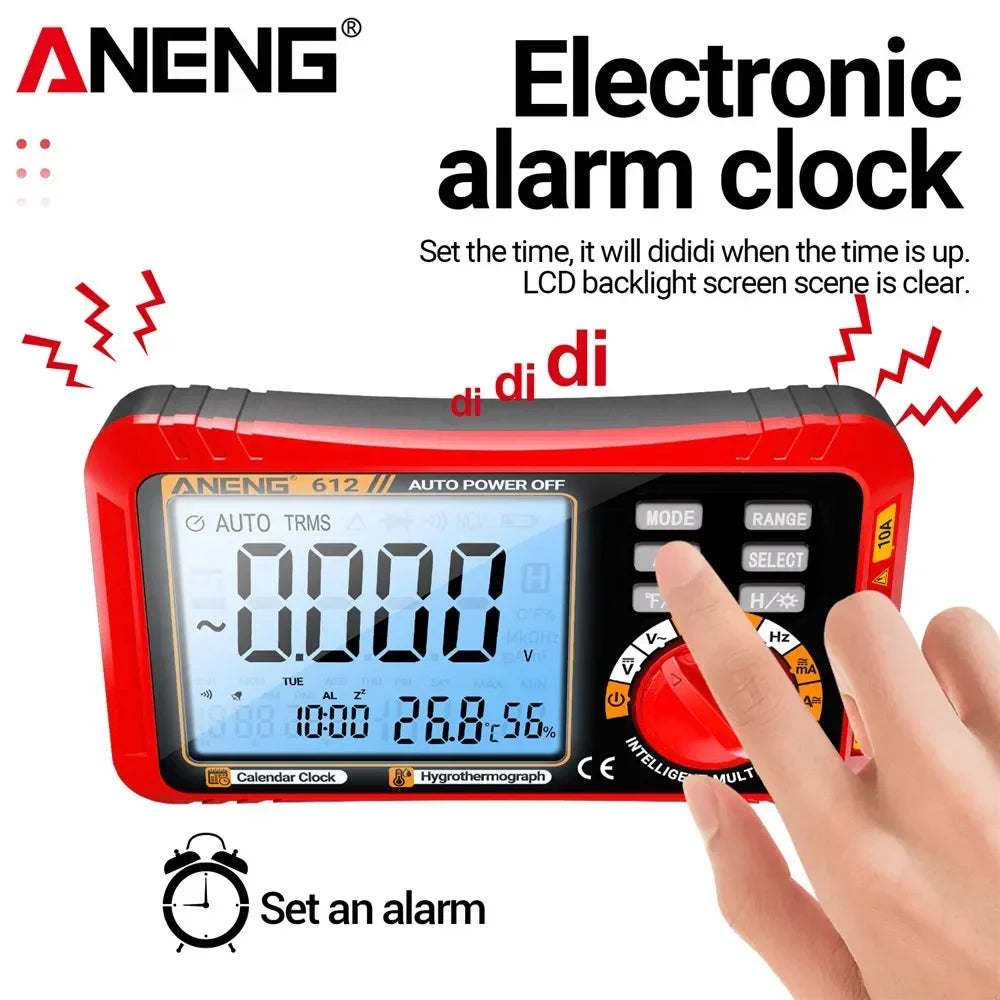 Smart Digital Multimeters Professional 2 in1 AC DC Current Voltage