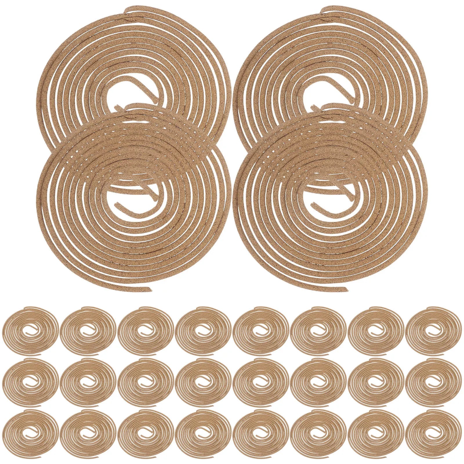 Natural Sandalwood Coils Incense 1 Box Spiral Design Safe Non Toxic