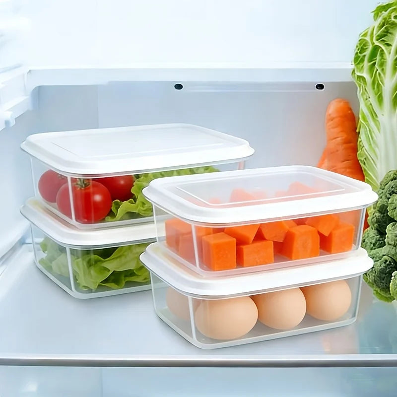 1 4 Lunch Meat Container Refrigerator Cheese Keeper Box Salami Cold
