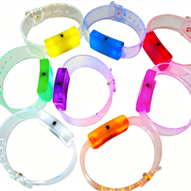 Customized Led Bracelet Glow Perfect Weddings Birthday Parties Party