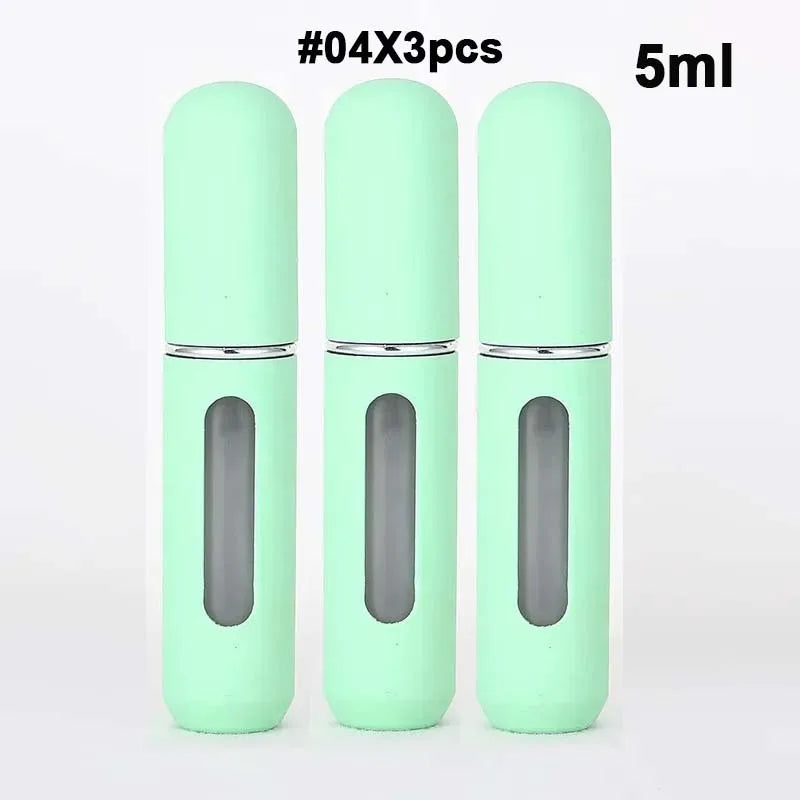 5ml Mini Refillable Perfume Spray Bottles | Candy Color Travel Set Refillable Perfume Atomizer Zpaxo 106-04x3