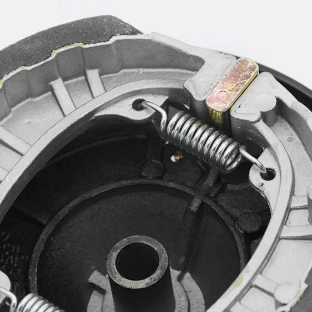 110 Type 110 Front Drum Brake Sensitive Braking Aluminum EBike Front Drum Brake Thickened Material 10mm Holes Front Wheel Brake Zpaxo