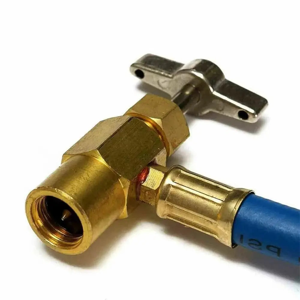 Gauges Refrigerant Recharge Manometer Adapter Air Conditioning Filler Zpaxo
