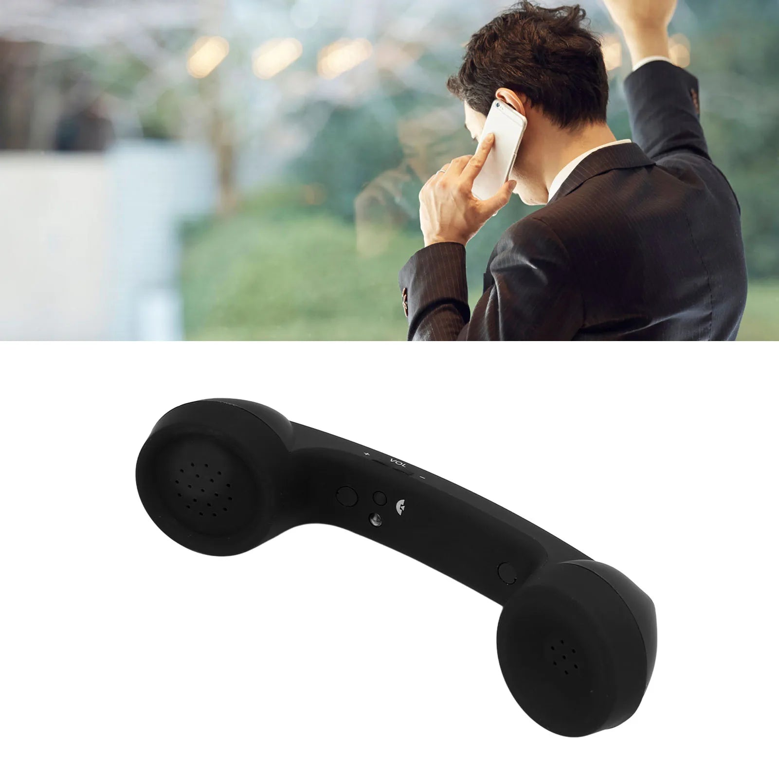 Bluetooth Telephone Handset Mobile Phone Retro Rechargeable Radiation