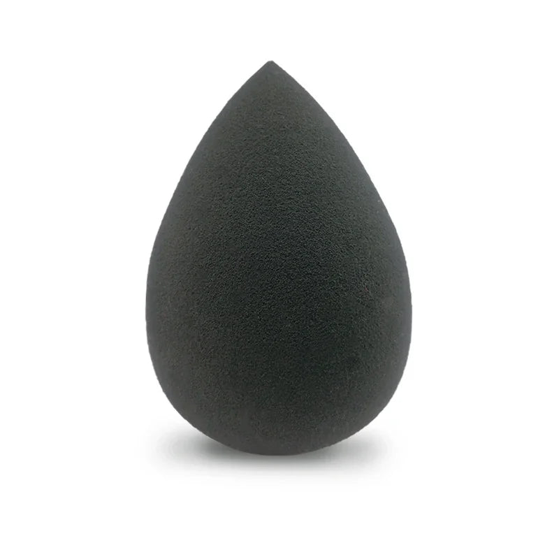 Black Makeup Applicator Super Soft Sponge Powder Blender Smooth Foundation Contour Blending Puff Zpaxo 1PC