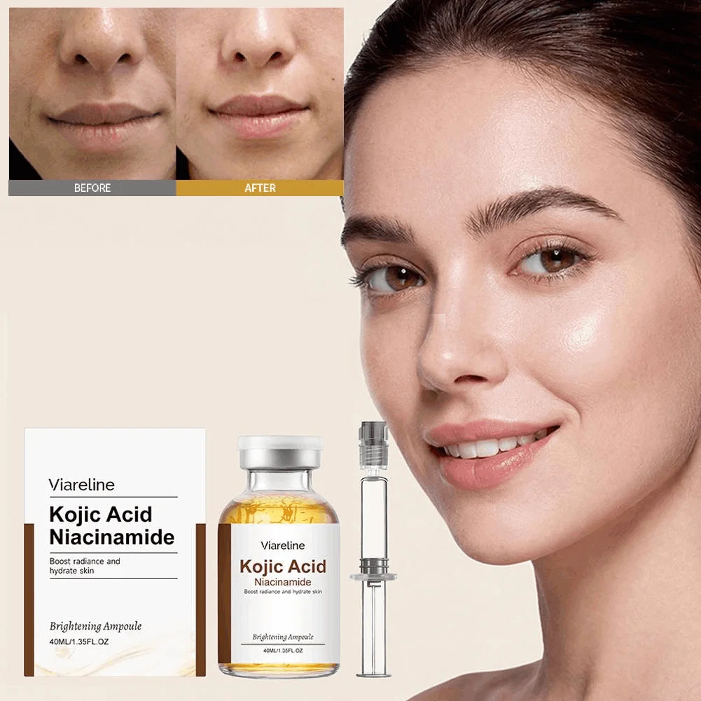 Kojic Acid Niacinamide Brightening Ampoule Serum – 40ml Brightening Face Serum Zpaxo