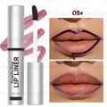 1PC Lip Stain Peel-Off Lip Tint- Matte Finish, Long-Lasting, Smudge-Proof, Hydrating Liquid Lipstick for All Skin Types Zpaxo 08