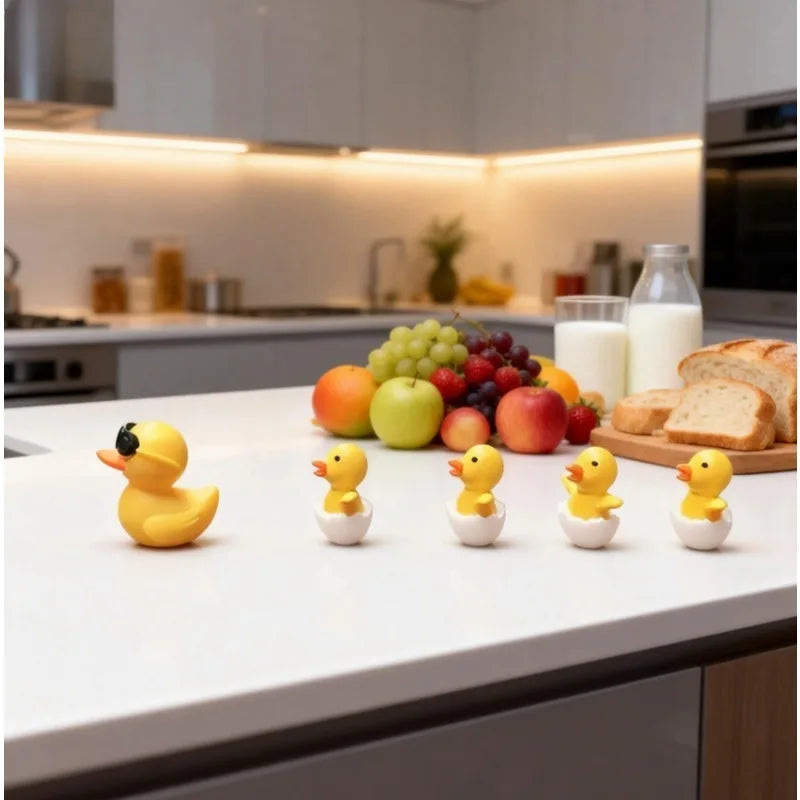 Cute Rubber Duck Car Decor Design Dashboard Ornament Interior
