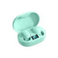 TWS E6S Wireless Earphones Bluetooth 5 0 Headphones Waterproof Zpaxo Green