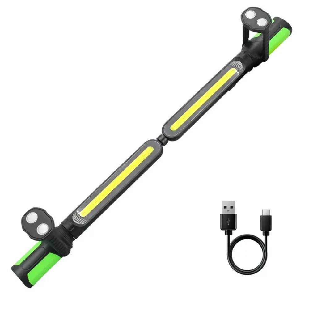 2400LM LED Mechanic Work Light 4400mAh Rechargeable Magnetic Base COB Zpaxo