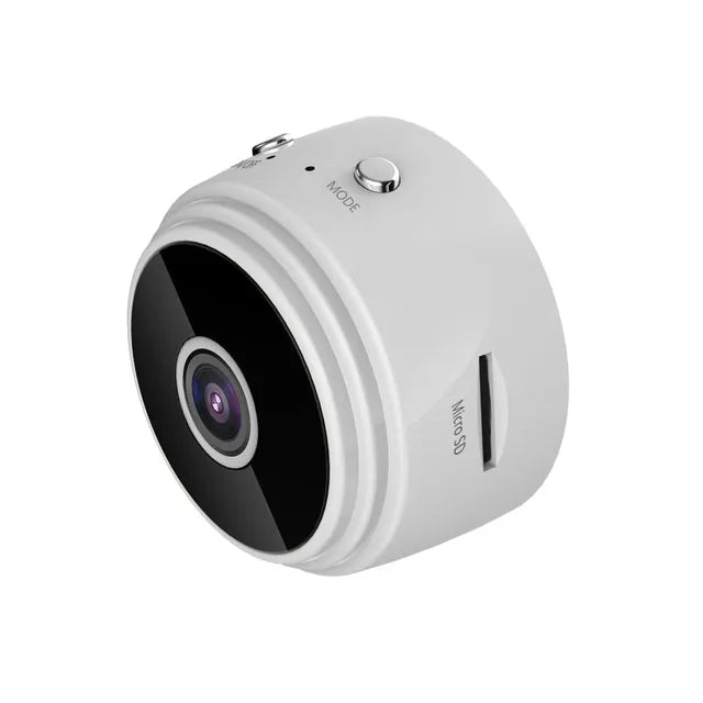 A9 Mini IP Camera Mobile 1080P HD WiFi Surveillance Cameras Sensor Camcorder Web Video Smart Home Safety Wireless Security Camer Zpaxo Only Camera-White