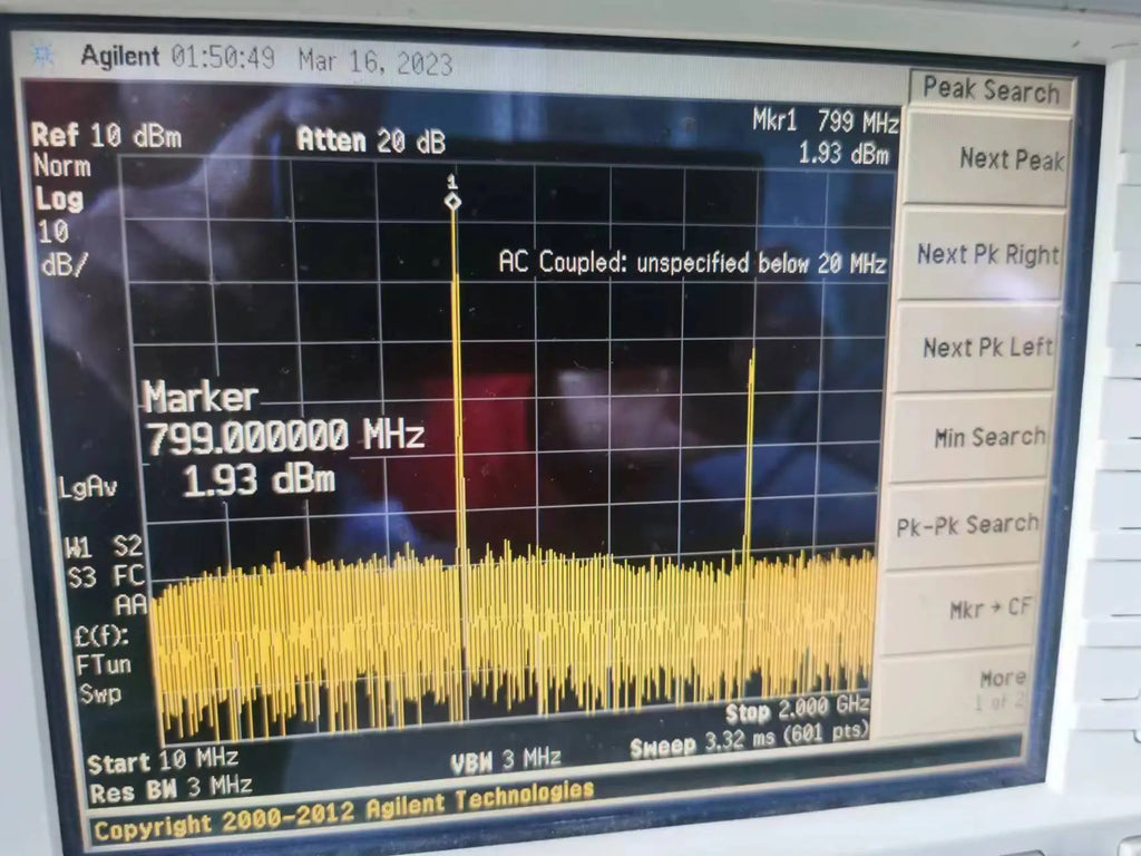 20M-1000M 12W Gain 42dB Broadband Power Amplifier RF Amplifier Broadband Power Amplifier Zpaxo