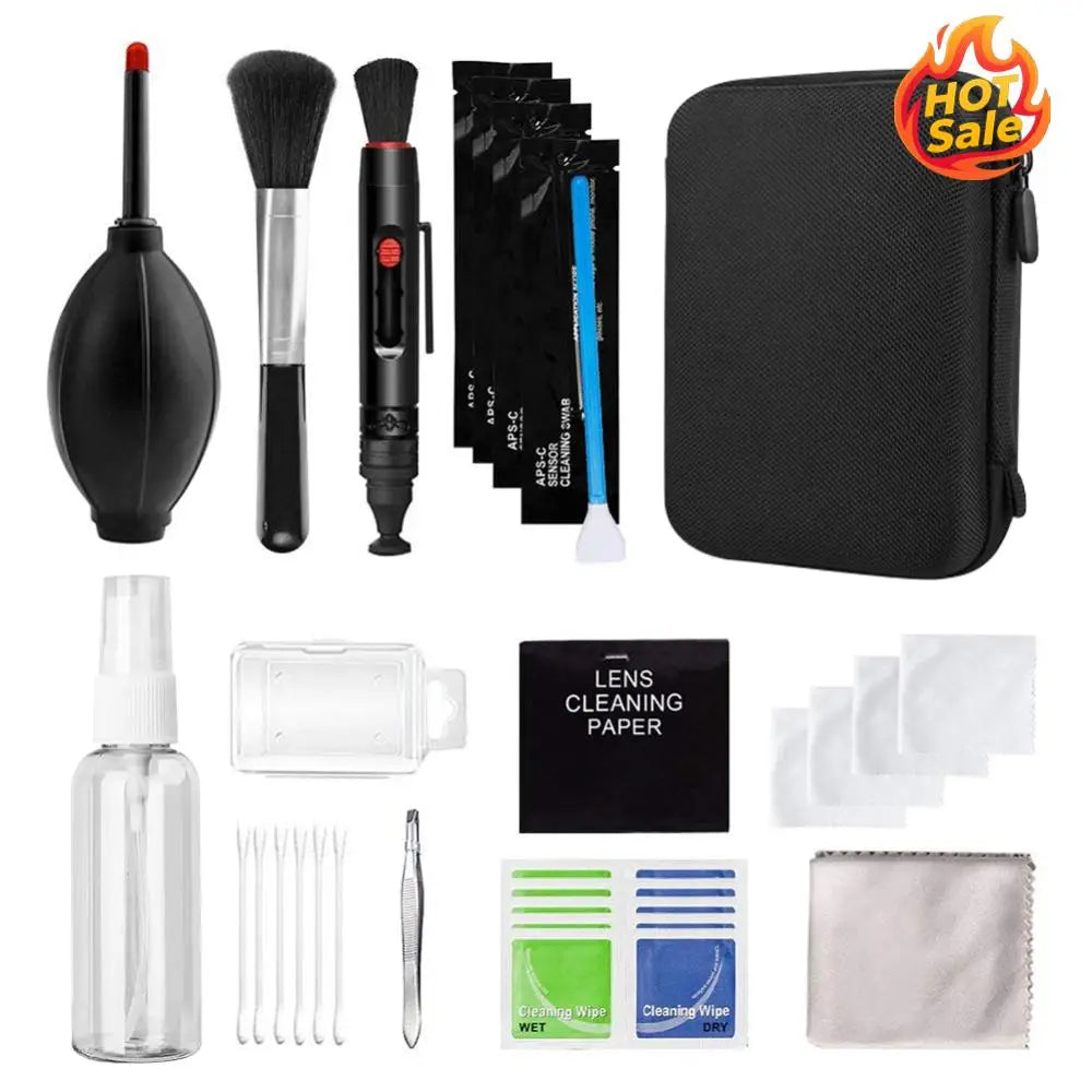 47x Camera Cleaner Kit DSLR Lens Digital Mobile Phone Sensor Cleaning Set Professional Camera Cleaning Lens Camera Zpaxo