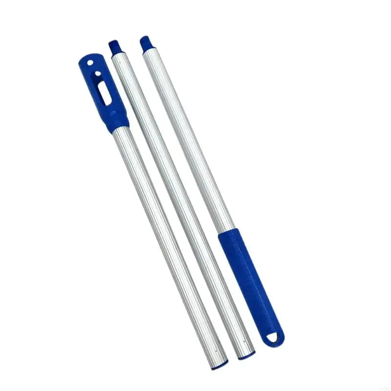 Adjustable Length Pool Skimmer Rod Poles for Various Sizes Nonslip Grip Aluminum Zpaxo