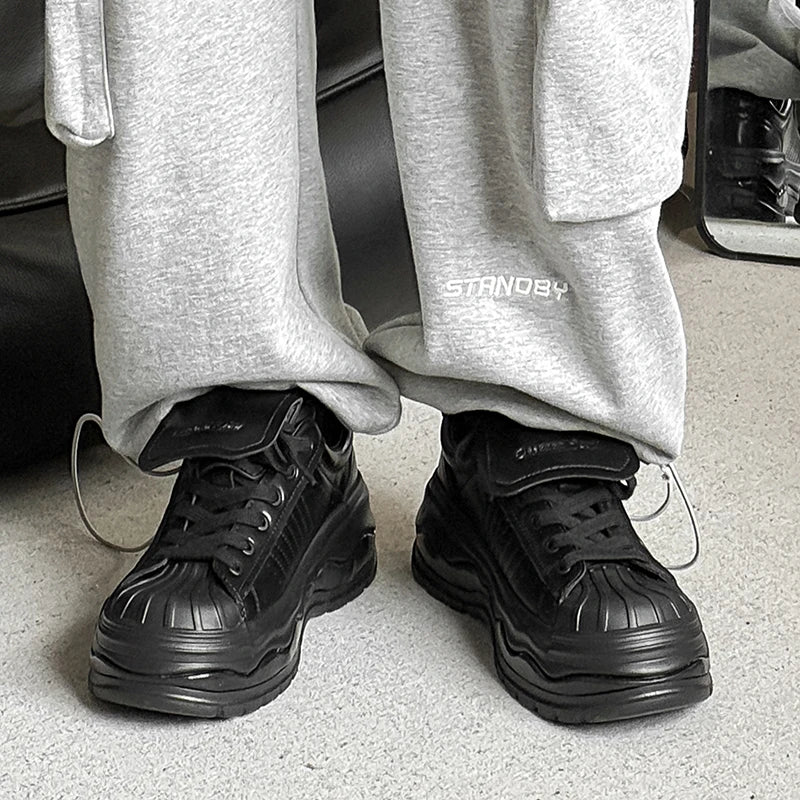 Men's Casual Sneakers Luxury Trainer Shoes Breathable Race Running