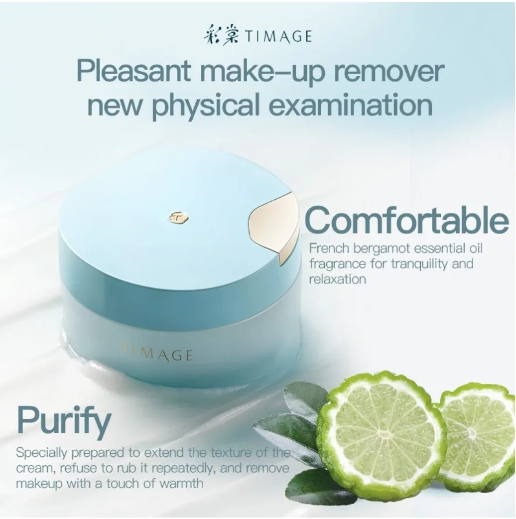 TIMAGE Soft Clarifying Cleansing Balm Natural Plant Extracts Make-up Zpaxo