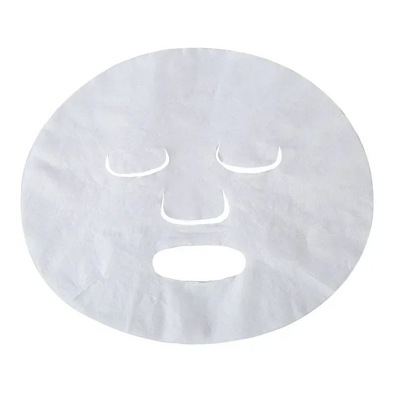 100pcs Disposable Compressed Facial Mask Portable Travel Non-woven Face Mask Skin Care Cotton Wrapped Masks Paper Zpaxo