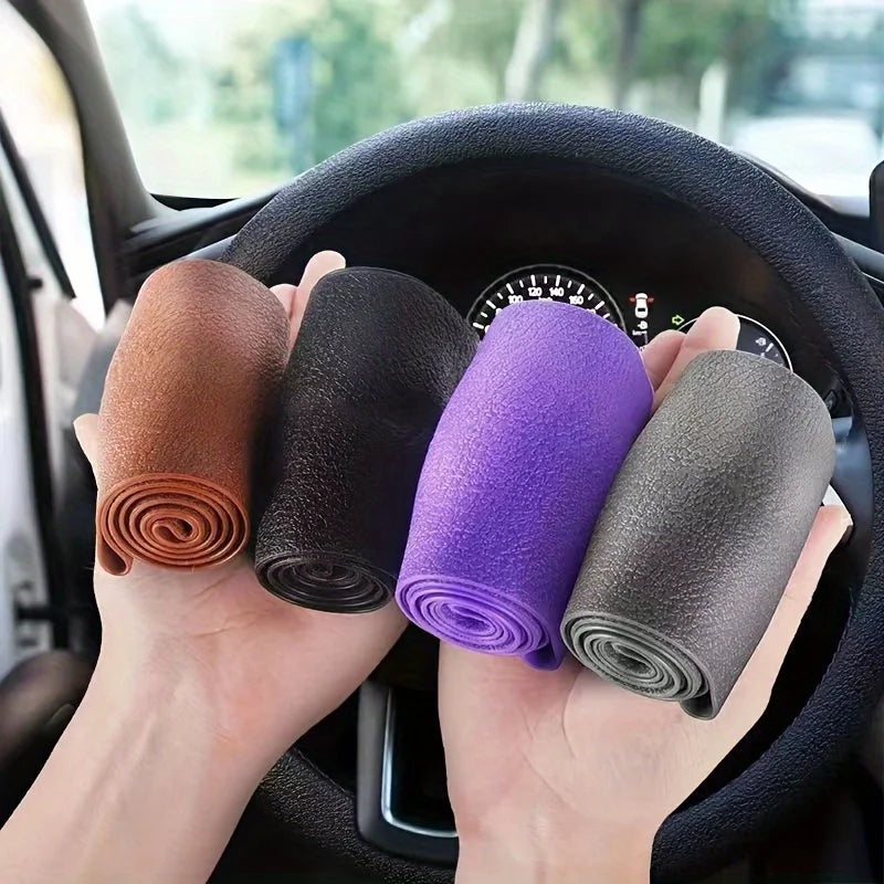 Ultra-thin Anti-slip Car Steering Wheel Protective Cover, Silicone Steering Wheel Cover, Universal Steering Wheel Cover Zpaxo