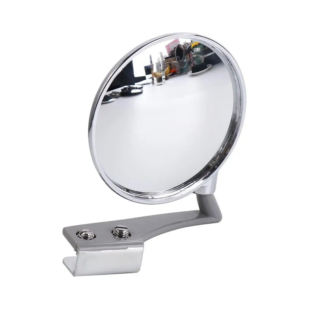 ABS Car Front Wheel Blind Zone Mirror 360 Degree Wide Angle Rotation Zpaxo
