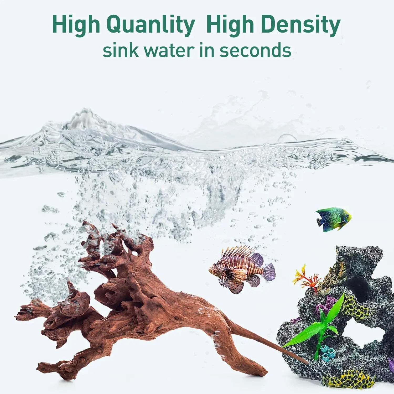 Aquarium Driftwood 1PC Natural Trunk Driftwood Assorted Branches Wood Decor Terrarium Ornament Fish Tank Decoration Zpaxo