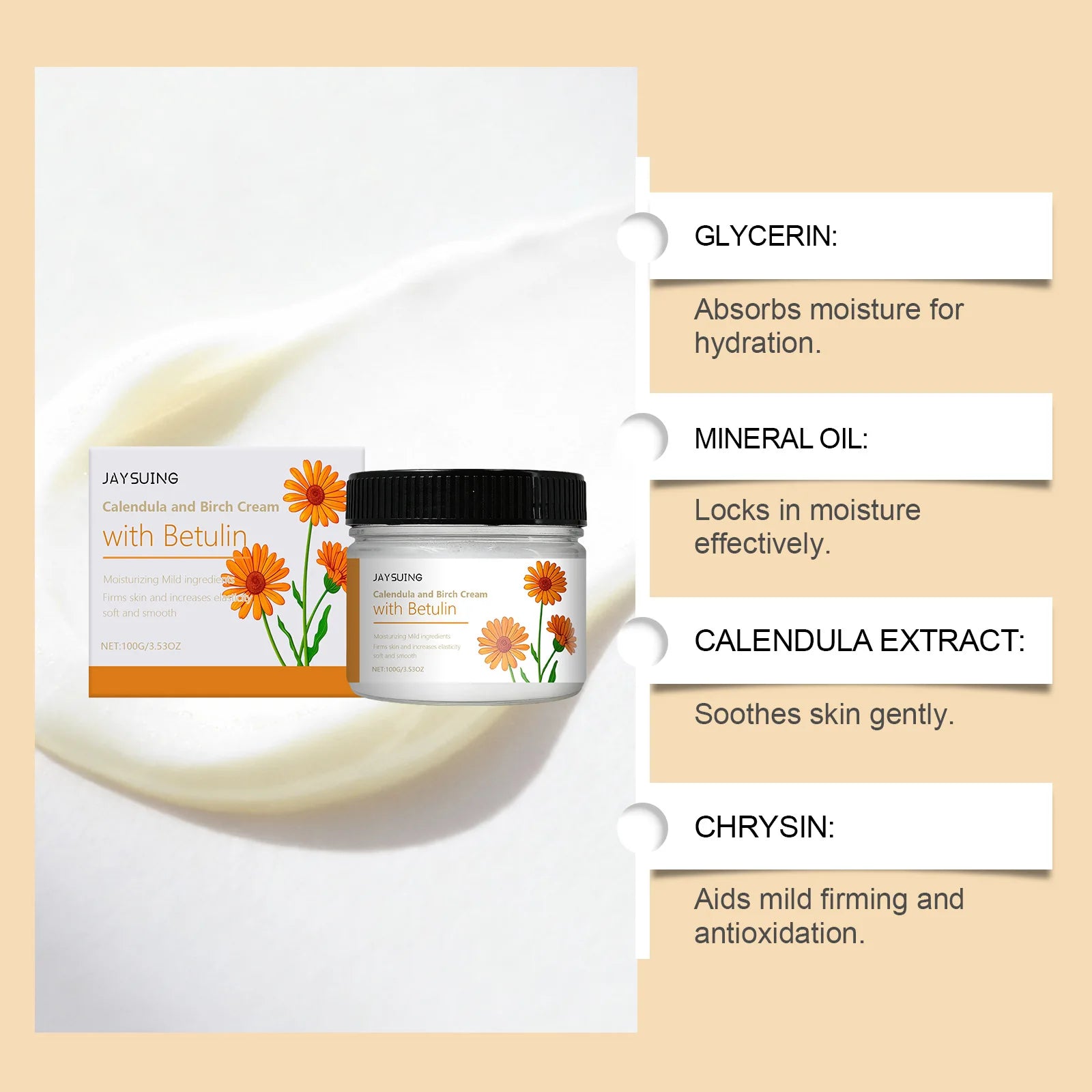 Moisturizing Cream for Face Skin, Smooth and Delicate Texture, Hydrating and Nourishing Care Cream Zpaxo