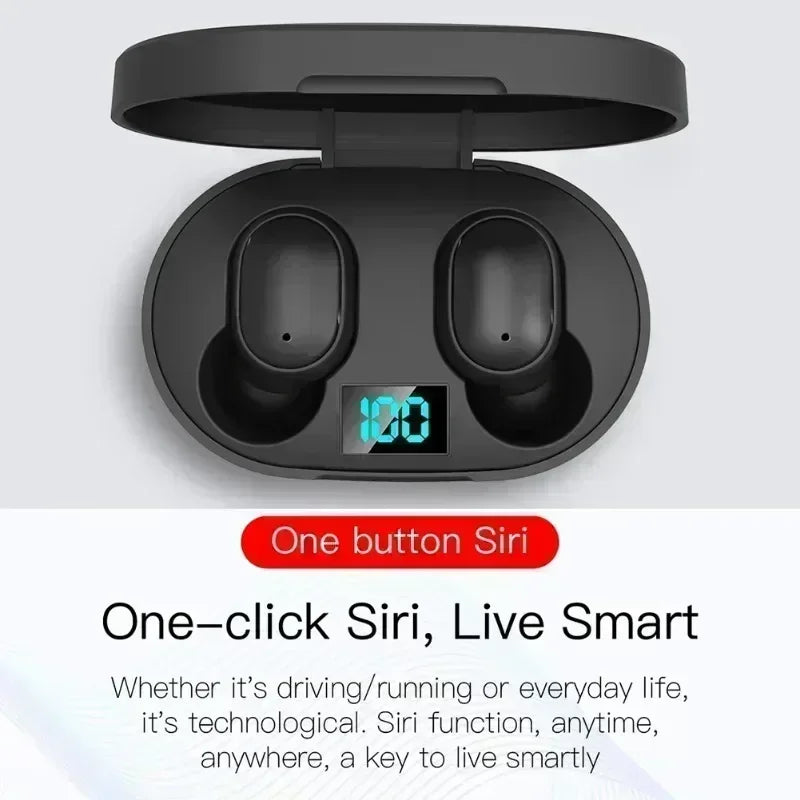 DIXSG E6S Wireless Earbuds Noise Canceling Waterproof Ear Buds In-ear Zpaxo