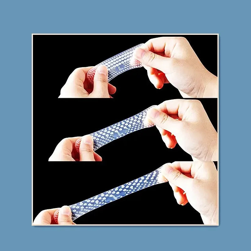 1 Pair Silicone Heel Shoe Stickers Non-slip Soft Protective Case