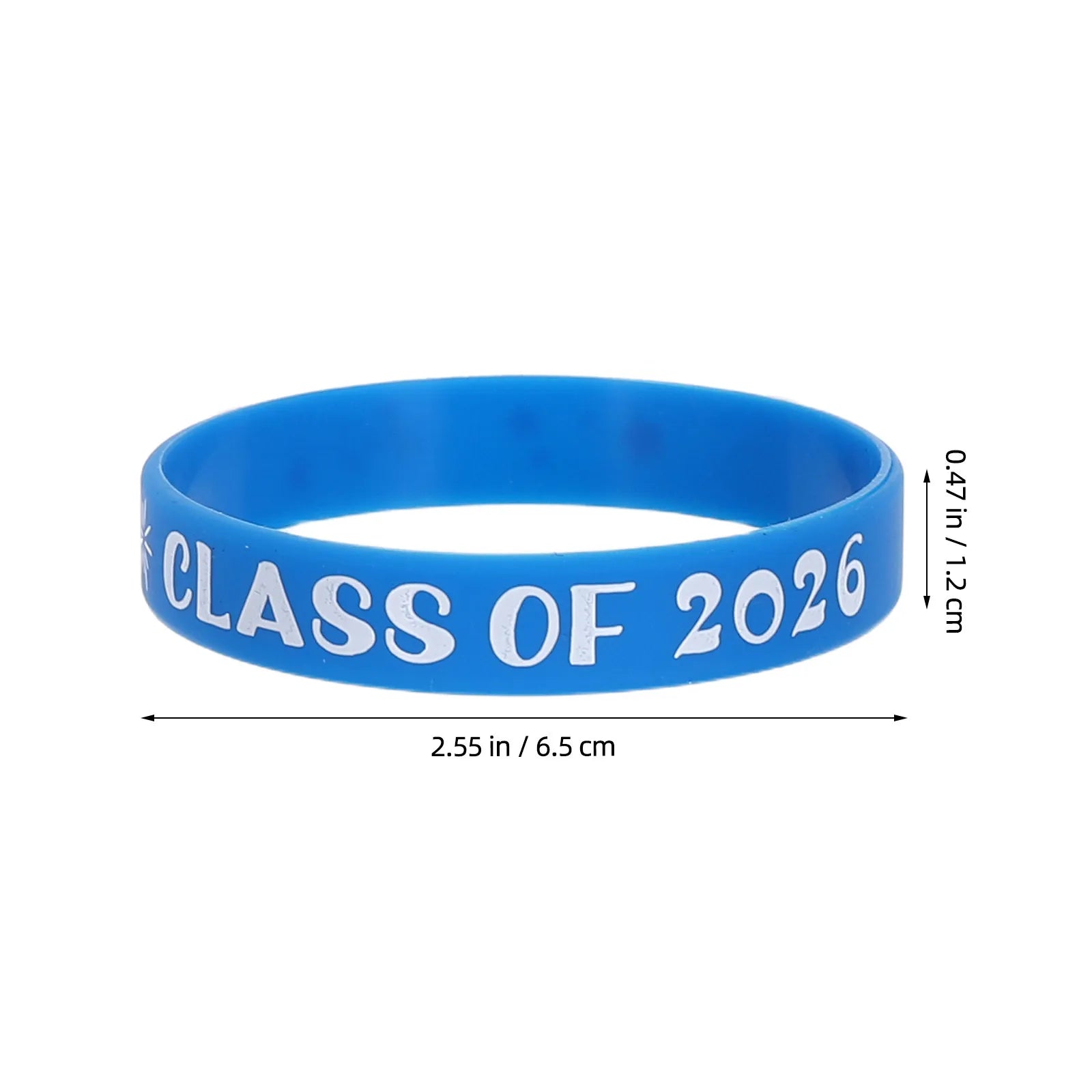 Silicone Wristbands Graduation Class 2026 Inspirational Party