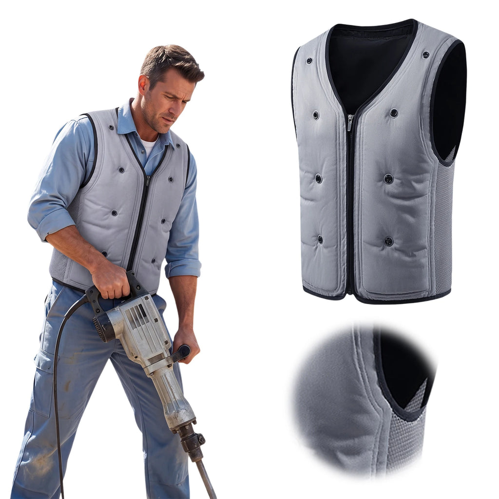 Water Injection Cooling Vests Reusable Outdoor Heat Relief Work Vest