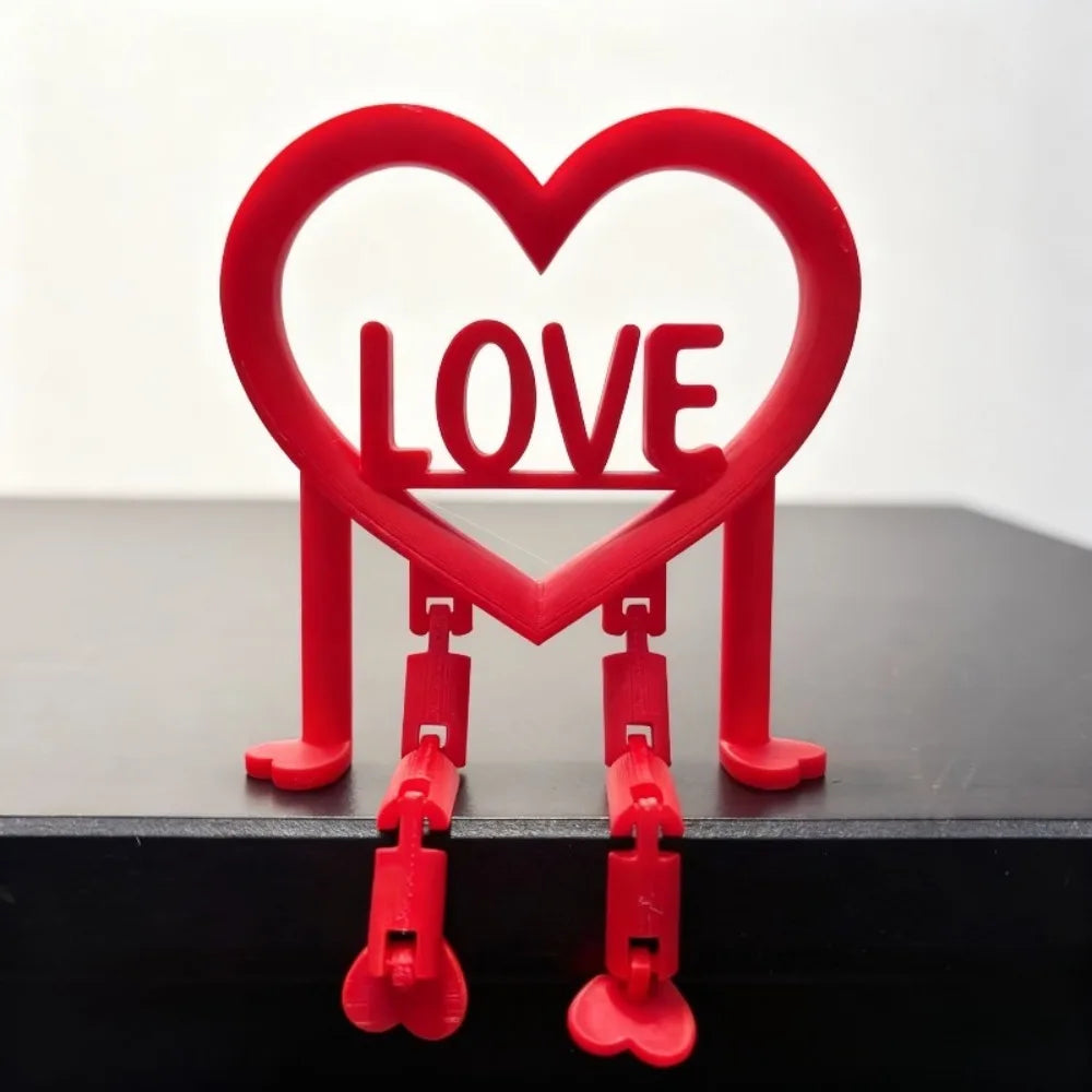 Valentine S Day Limited Edition Heart Shaped Posable Figure