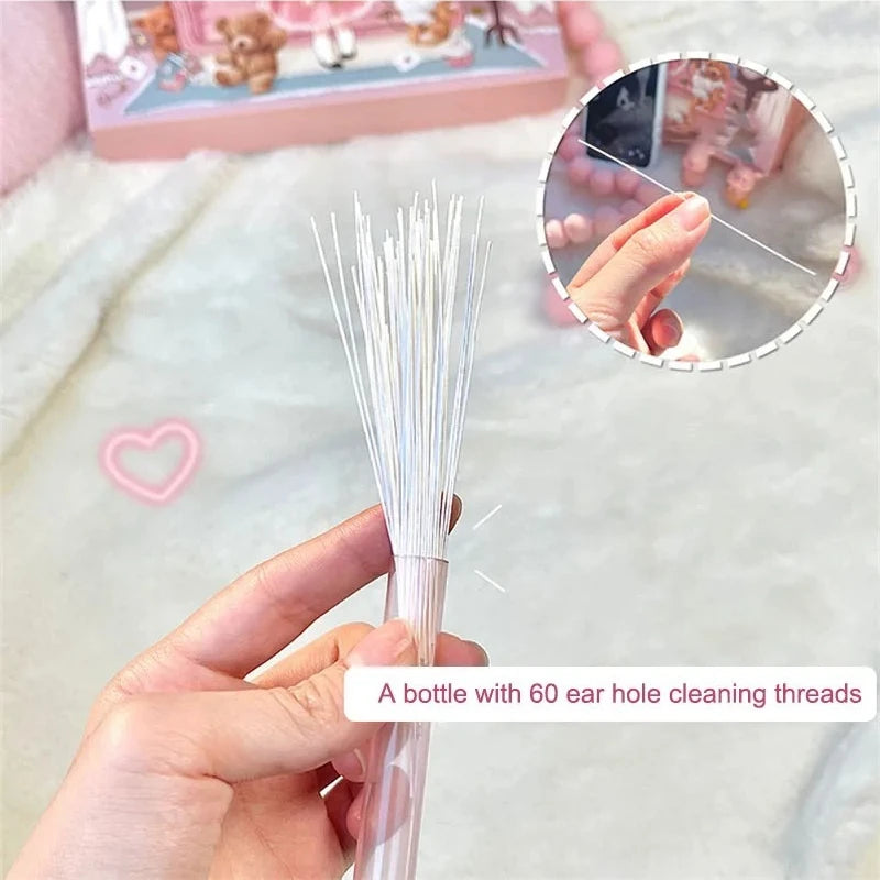 Ear Hole Cleaning Solution Safe Health Peach Flavor Inflamed Blockage