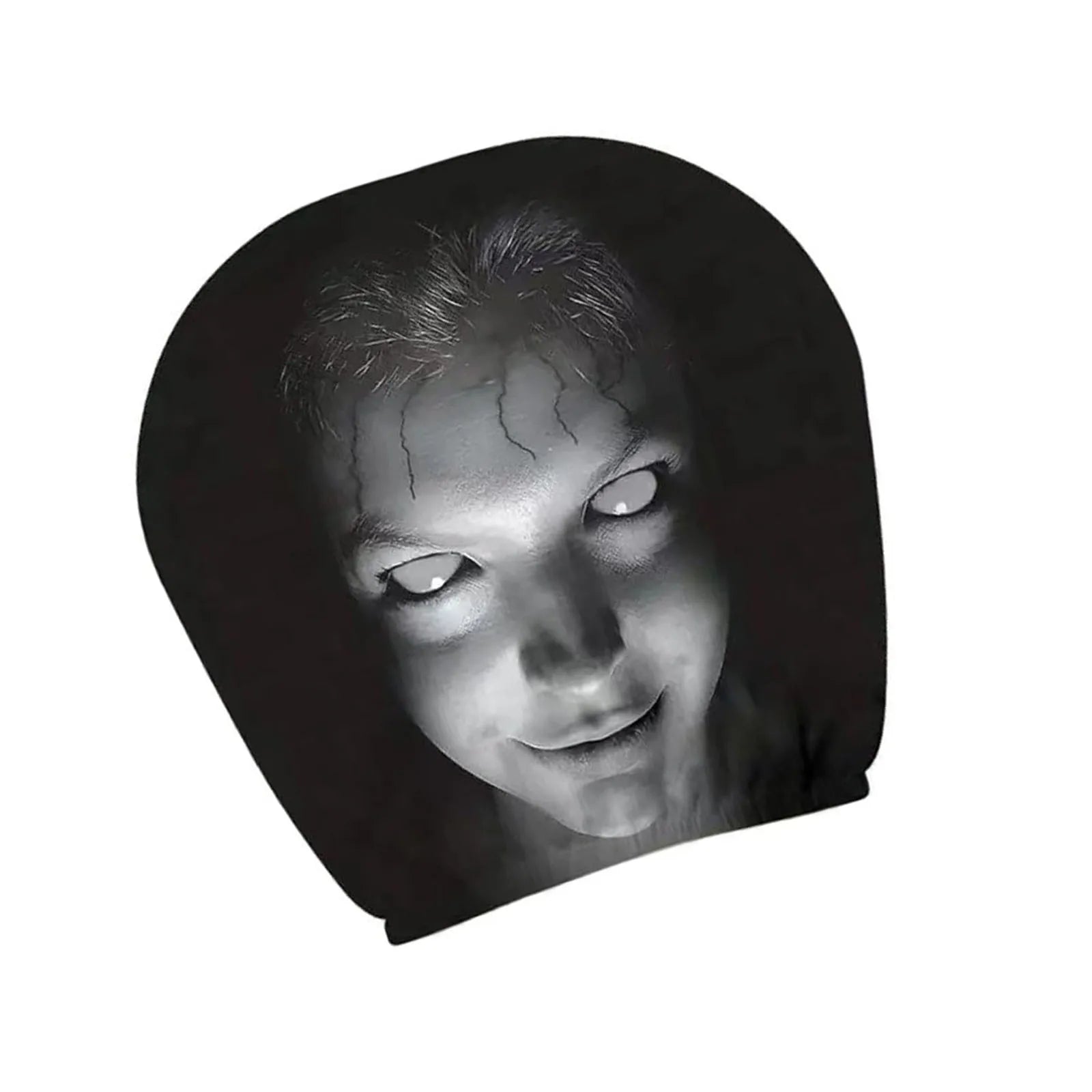 Breathable Car Seat Pillowcase Lightweight Funny Cartoon Pattern