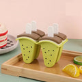 Grid Ice Cream Mold Fruit Shaped Covered Creative DIY Kitchen Making