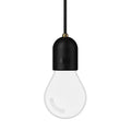 Car Decorative LED Bulb Hanging Ornament Interior Glow Lighting 4 Modes Retro Design For Daily Use Long Trips Auto Accessory Zpaxo A