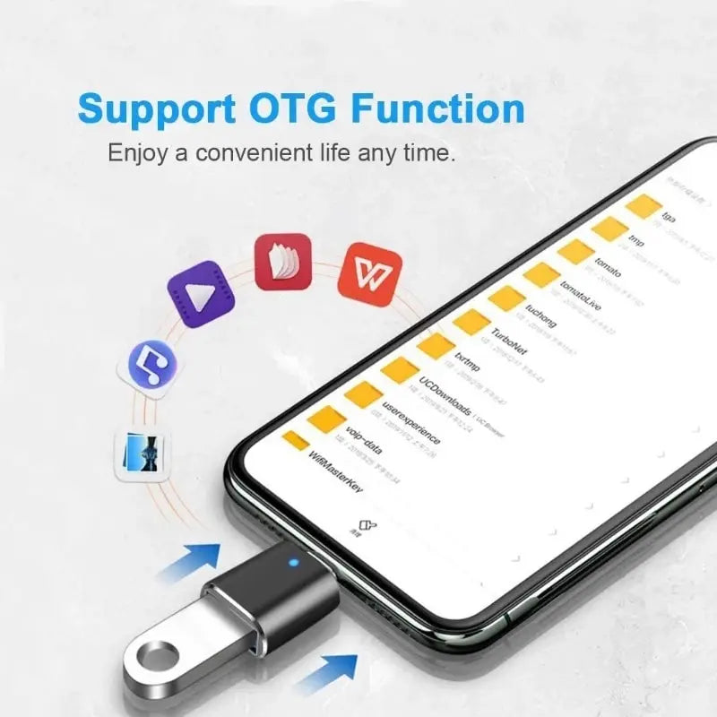 OTG Adapter C USB USB3 0 Connector Conventer Macbook Xiaomi Huawei Zpaxo