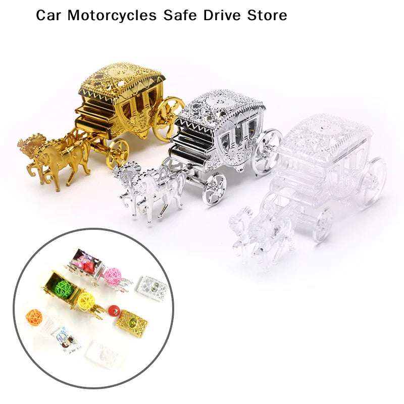 MCreative European Royal Carriage Exquisite Candy Chocolate Storage