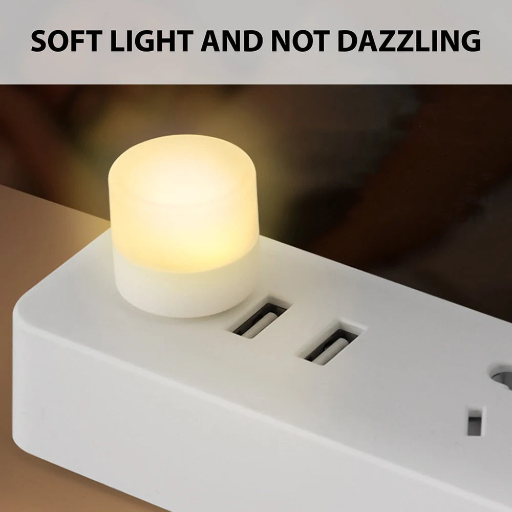 Mini USB LED Book Light – Warm White Eye-Care Night Lamp USB LED Book Light Zpaxo