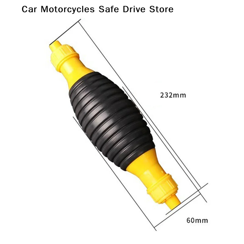 CMHand Fuel Pump Car Tank Sucker Oil Transfer Petrol Diesel Liquid