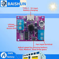 5V/7V/9V 3-Speed DC Motor Driver Module, Fan Drive Board with Charging Function Zpaxo with type-c 1pc