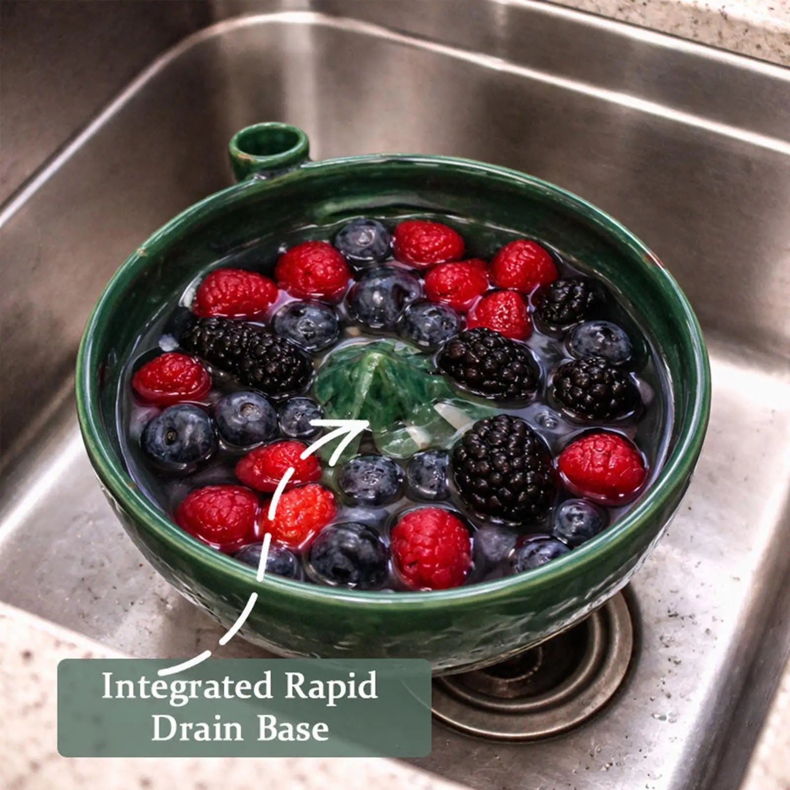 Fruit Washer Spinner Bowl Strainer Multifunctional Cleaner Hydrobowl