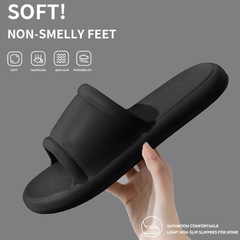 Men's Slippers EVA Non-slip Bathroom Slipper Soft Comfortable Home